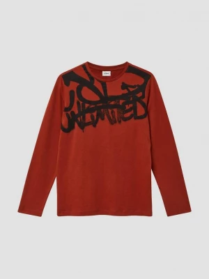 Foto van product Lange mouw met graffitiprint s.Oliver rood