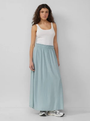Foto van product Lange rok van viscose QS groen
