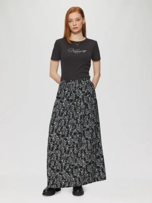 Foto van product Lange rok van viscose QS zwart