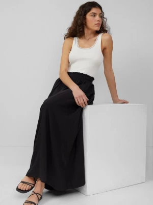 Foto van product Lange rok van viscose QS zwart