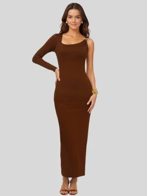Foto van product LapaPlus Avondjurk 'Women Dress' bruin