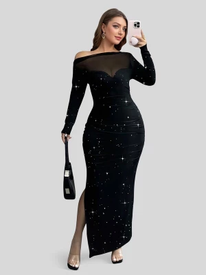 Foto van product LapaPlus Avondjurk 'Women Dress' zwart