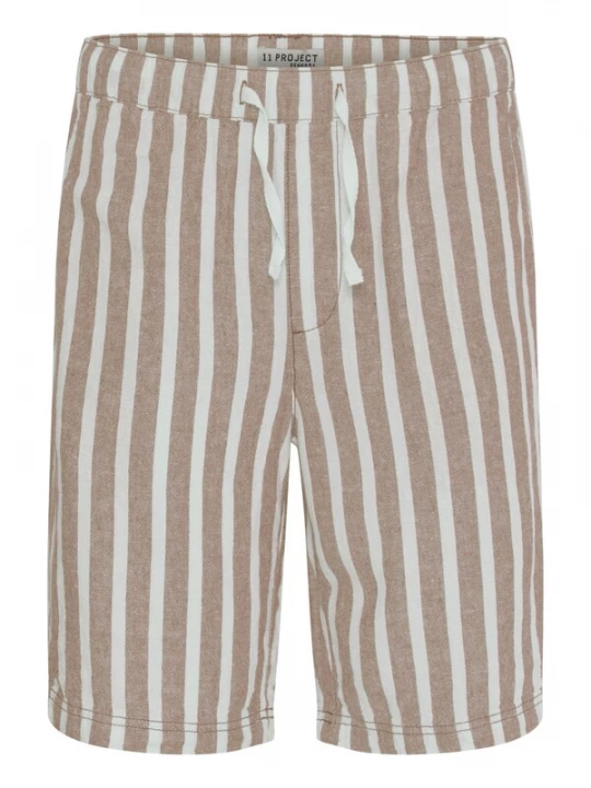 Foto van product 11 Project Broek 'Eshi' beige / wit