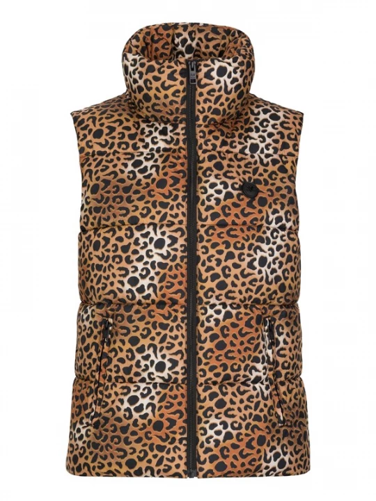 Foto van product 19V69 ITALIA Bodywarmer 'Asia' bruin / zwart / wit