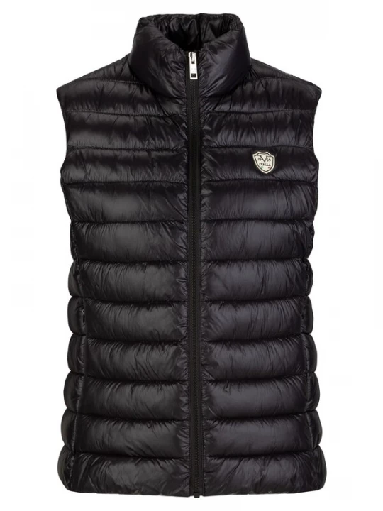 Foto van product 19V69 ITALIA Bodywarmer 'Bruna' zwart / wit