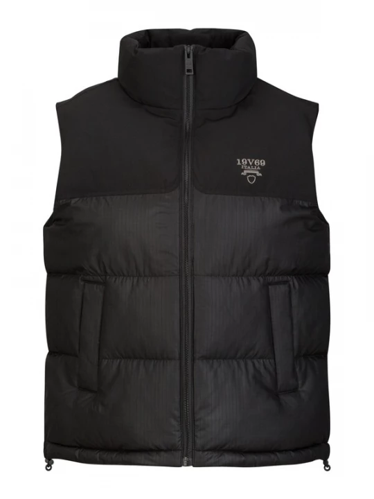 Foto van product 19V69 ITALIA Bodywarmer 'Concella' donkergrijs / zwart