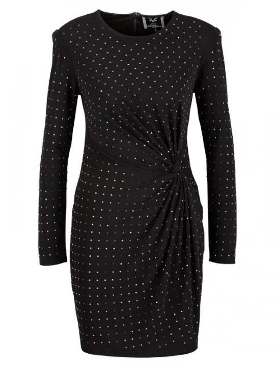 Foto van product 19V69 ITALIA Cocktailjurk 'Romana' zwart / zilver