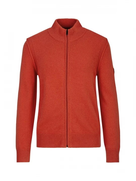 Foto van product 19V69 ITALIA Gebreid vest 'Zaccaria' oranje