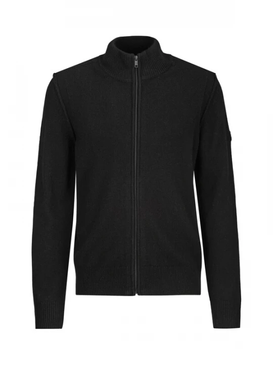 Foto van product 19V69 ITALIA Gebreid vest 'Zaccaria' zwart