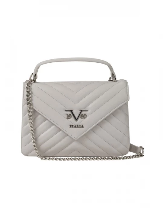 Foto van product 19V69 ITALIA Handtas 'Bella' lichtgrijs / zilver