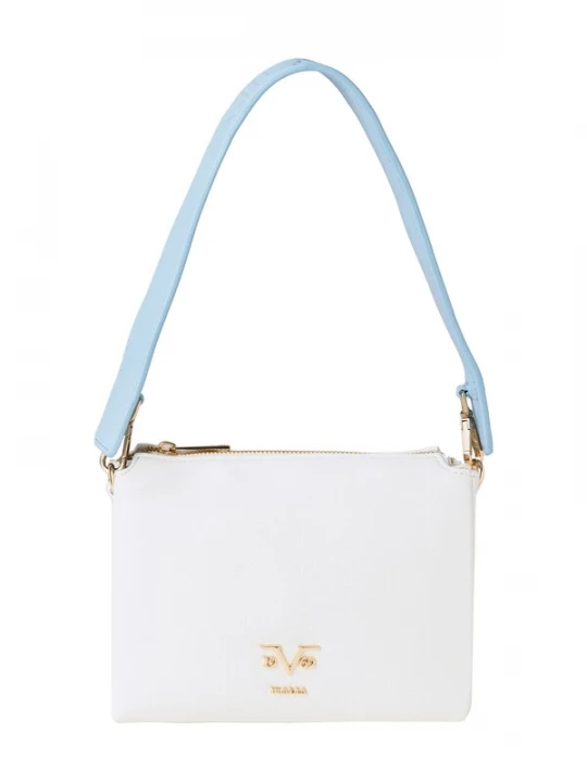 Foto van product 19V69 ITALIA Handtas 'Billie' lichtblauw / goud / wit