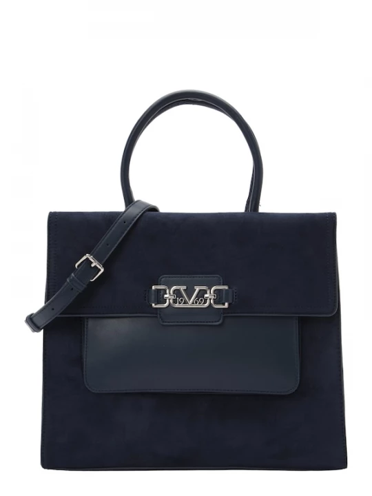 Foto van product 19V69 ITALIA Handtas 'Kyla' blauw / zilver