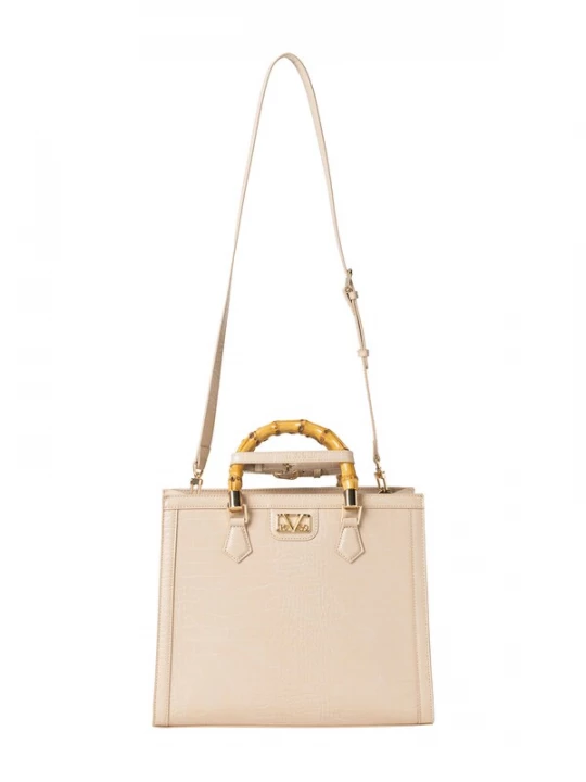 Foto van product 19V69 ITALIA Handtas 'Mei' beige / goud