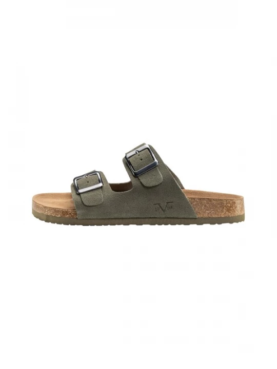 Foto van product 19V69 ITALIA Sandalen ' SASSUOLO SUEDE ' groen