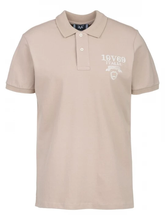 Foto van product 19V69 ITALIA Shirt beige / wit
