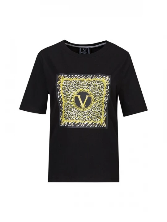 Foto van product 19V69 ITALIA Shirt 'Bellara' beige / bruin / geel / zwart