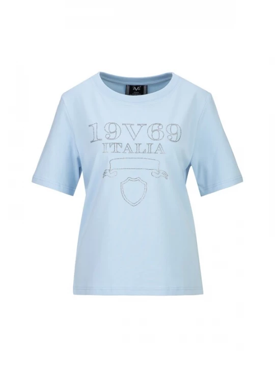 Foto van product 19V69 ITALIA Shirt 'Bellara' lichtblauw
