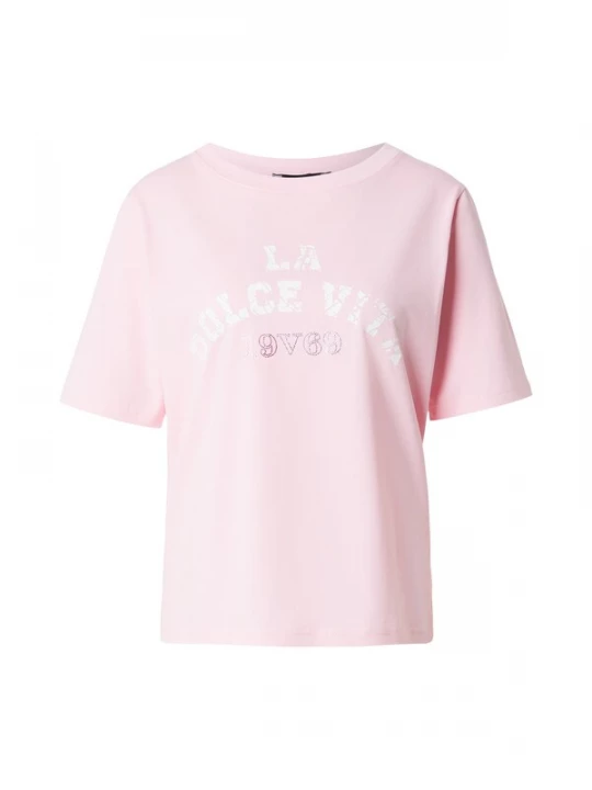 Foto van product 19V69 ITALIA Shirt 'Bellara' rosé / wit