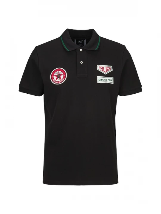 Foto van product 19V69 ITALIA Shirt 'Emilio Racing' groen / rood / zwart / wit
