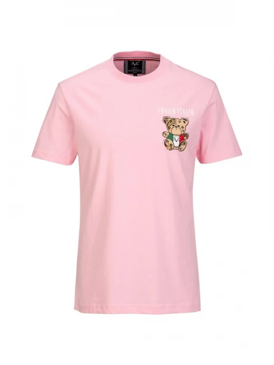 Foto van product 19V69 ITALIA Shirt 'RAFAEL ITALIAN TEDDY' rosa