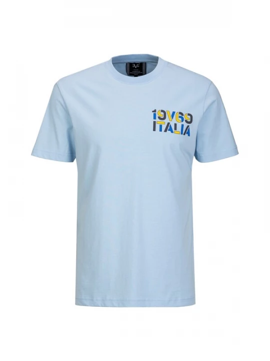 Foto van product 19V69 ITALIA Shirt 'RAFAEL' lichtblauw