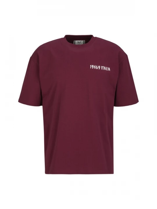 Foto van product 19V69 ITALIA Shirt ' Tamaro Wintersports ' bordeaux