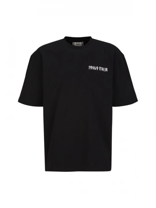 Foto van product 19V69 ITALIA Shirt ' Tamaro Wintersports ' zwart