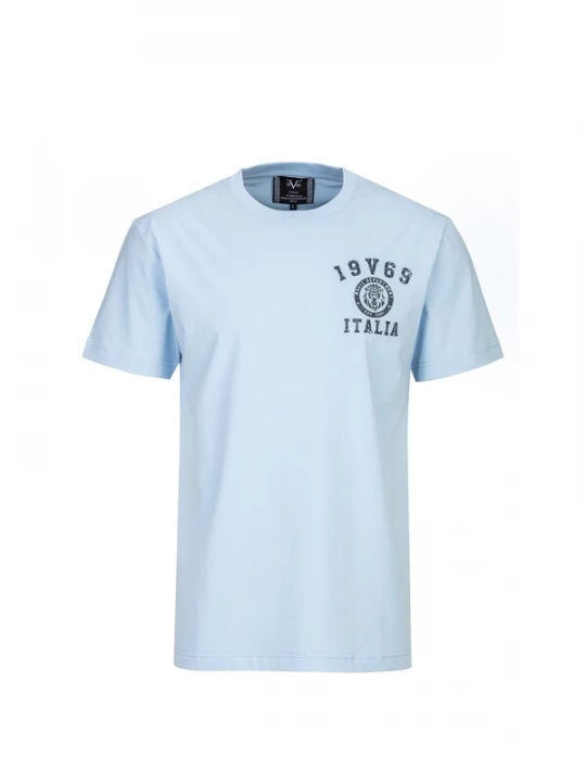 Foto van product 19V69 ITALIA Shirt 'Tarek' marine / lichtblauw