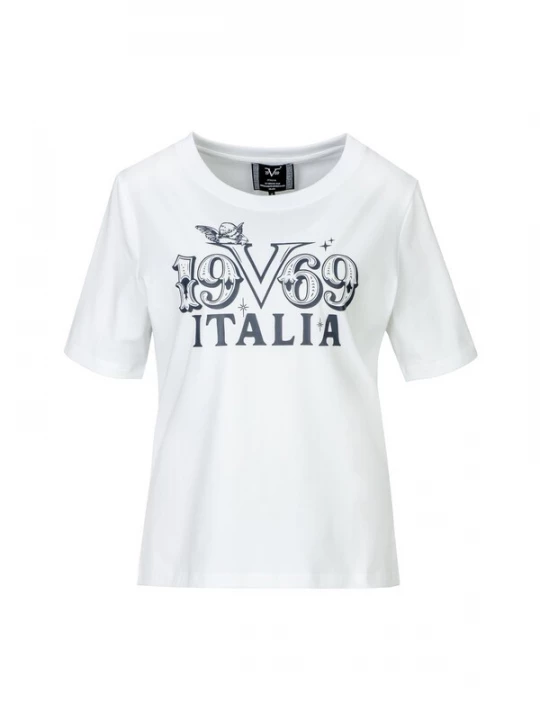 Foto van product 19V69 ITALIA Shirt zwart / wit