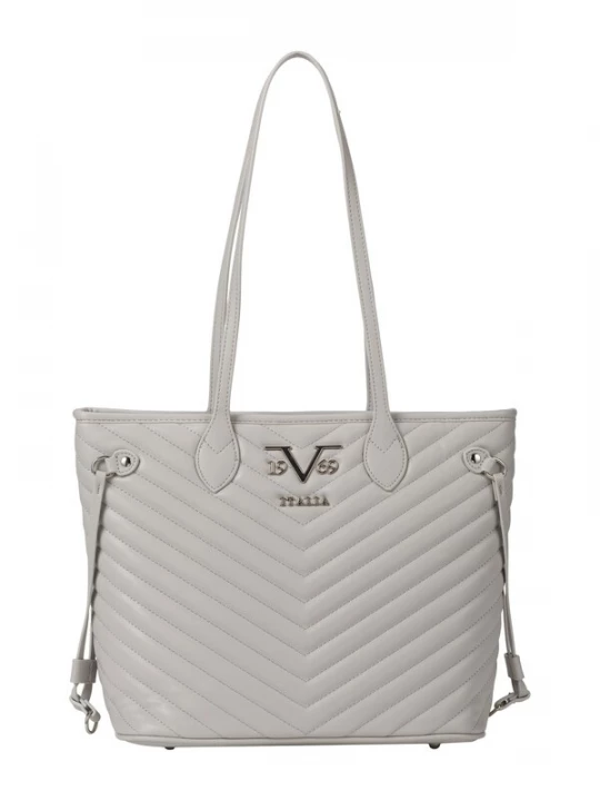 Foto van product 19V69 ITALIA Shopper 'Blagica Silver' grijs