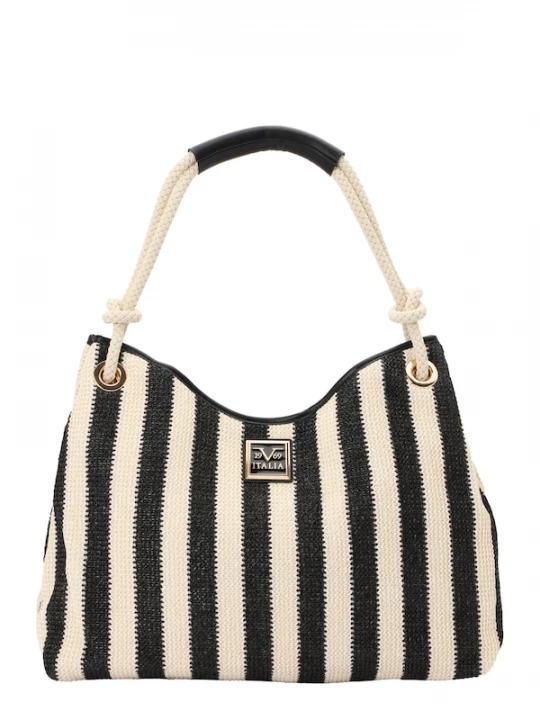 Foto van product 19V69 ITALIA Shopper 'Giulia' crème / zwart