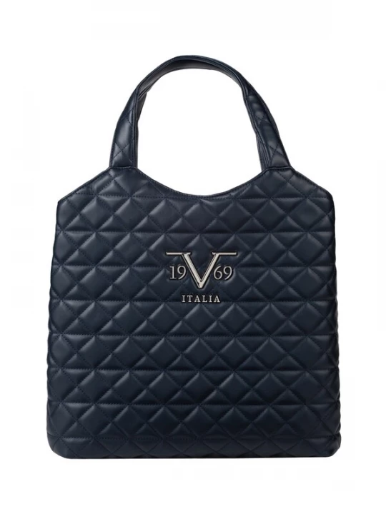 Foto van product 19V69 ITALIA Shopper 'Nami Silver' navy