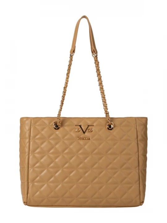Foto van product 19V69 ITALIA Shopper 'Silvia' lichtbruin