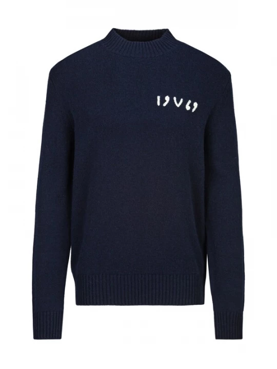 Foto van product 19V69 ITALIA Trui 'Anteo' donkerblauw