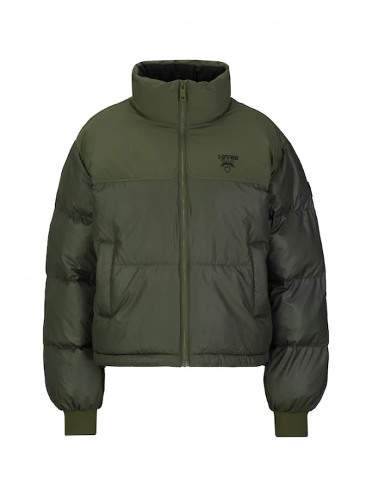 Foto van product 19V69 ITALIA Winterjas 'Concetta' kaki / olijfgroen