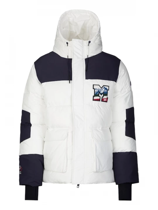 Foto van product 19V69 ITALIA Winterjas 'Cosimo Wintergames' navy / rood / zwart / wit