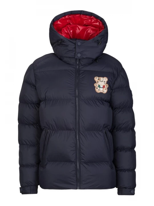 Foto van product 19V69 ITALIA Winterjas 'Jeffrey Teddy' navy / lichtbruin