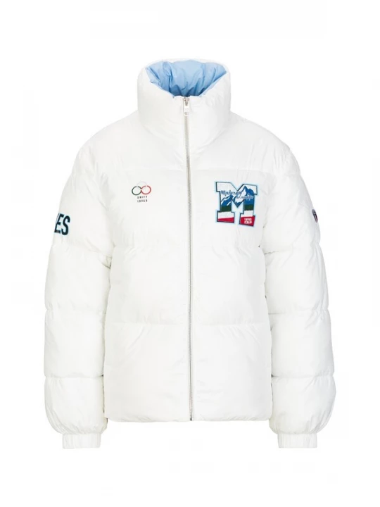Foto van product 19V69 ITALIA Winterjas 'Joja' blauw / groen / rood / wit