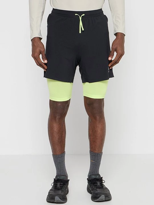 Foto van product 2-in-1 short Odlo groen