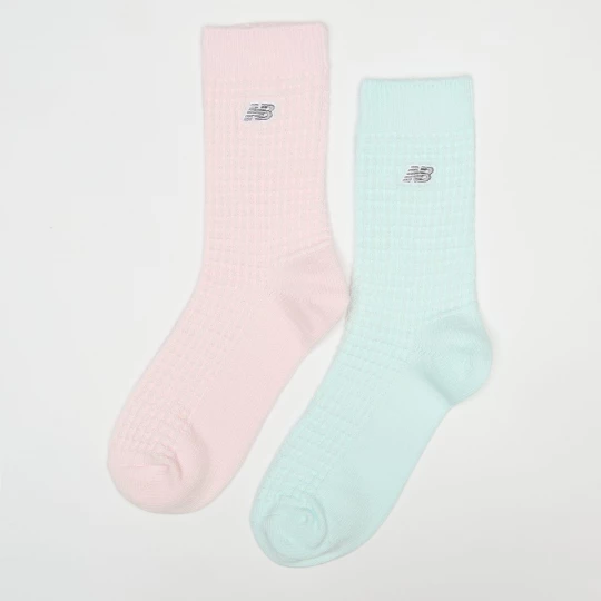 Foto van product 2 PACK - Waffle Knit Mid Crew Socks New Balance