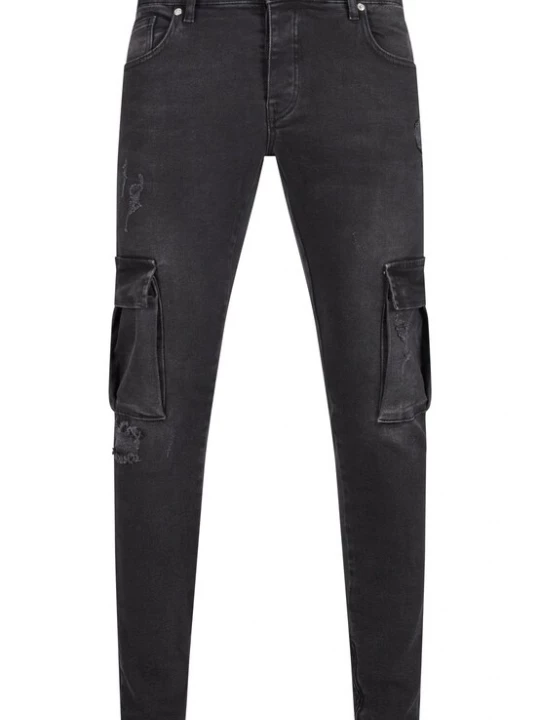 Foto van product 2Y Premium Cargojeans zwart