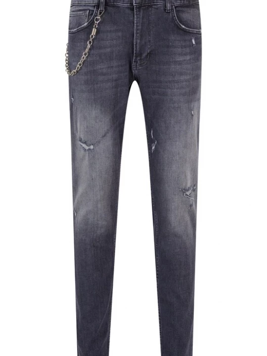 Foto van product 2Y Premium Jeans antraciet / lichtgrijs