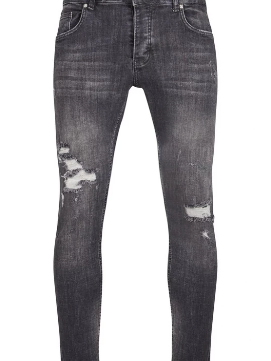 Foto van product 2Y Premium Jeans antraciet / zwart