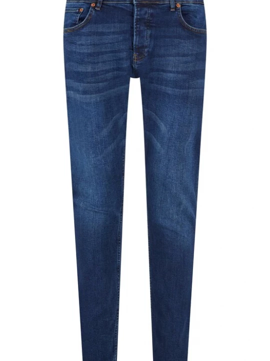Foto van product 2Y Premium Jeans blauw / bruin