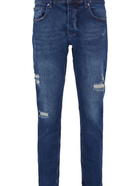Foto van product 2Y Premium Jeans blauw / bruin
