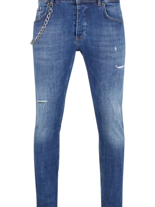 Foto van product 2Y Premium Jeans blauw denim