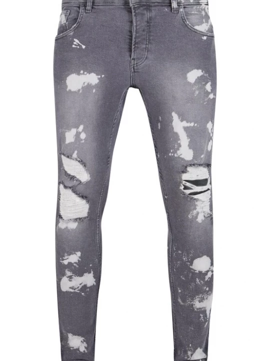 Foto van product 2Y Premium Jeans grijs / wit