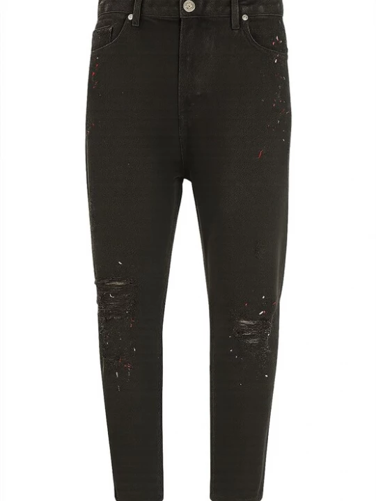 Foto van product 2Y Premium Jeans 'Kjell' rood / black denim / wit