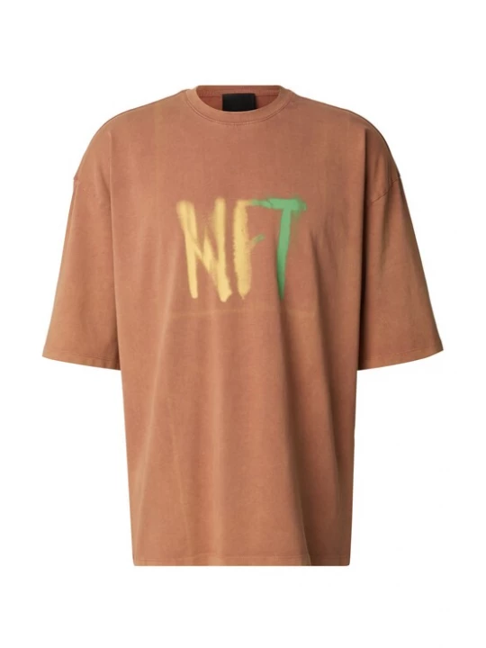 Foto van product 2Y Premium Shirt lichtgeel / grasgroen / mandarijn / wit