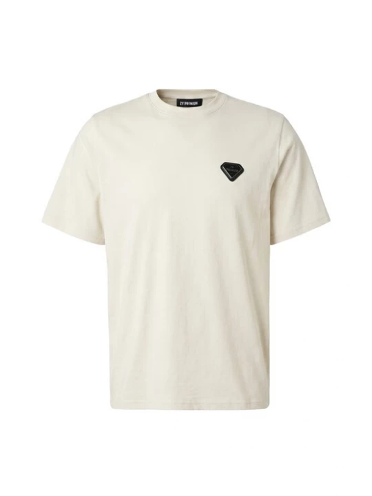 Foto van product 2Y Premium Shirt 'Nirix' crème / zwart